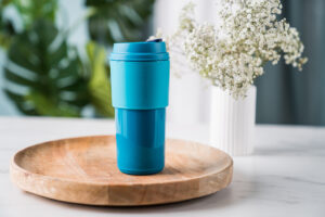 High organoleptic properties and low carbon footprint are among benefits that Bornewables RG466MO PP copolymer brings to the Tupperware ECO+ coffee cup. 