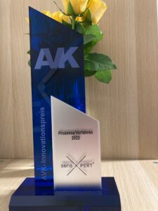 AVK (Federation of Reinforced Plastics) honored sensXPERT with this award for its AI-based Digital Mold sensor technology. 