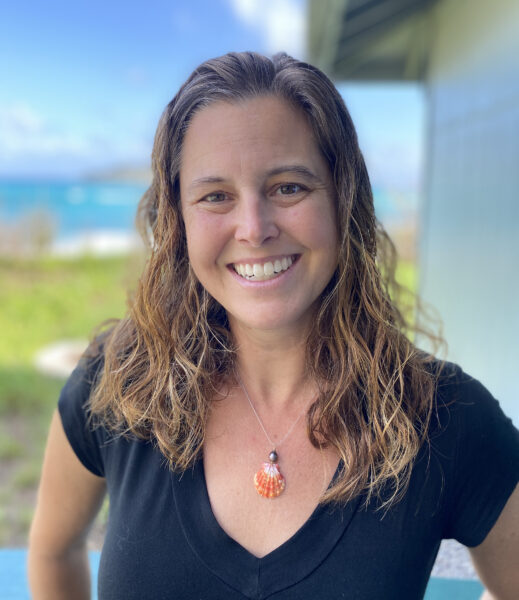 Research biologist Dr. Jennifer Lynch is helping to lead the effort to repurpose plastics waste in asphalt in Hawaii. 
