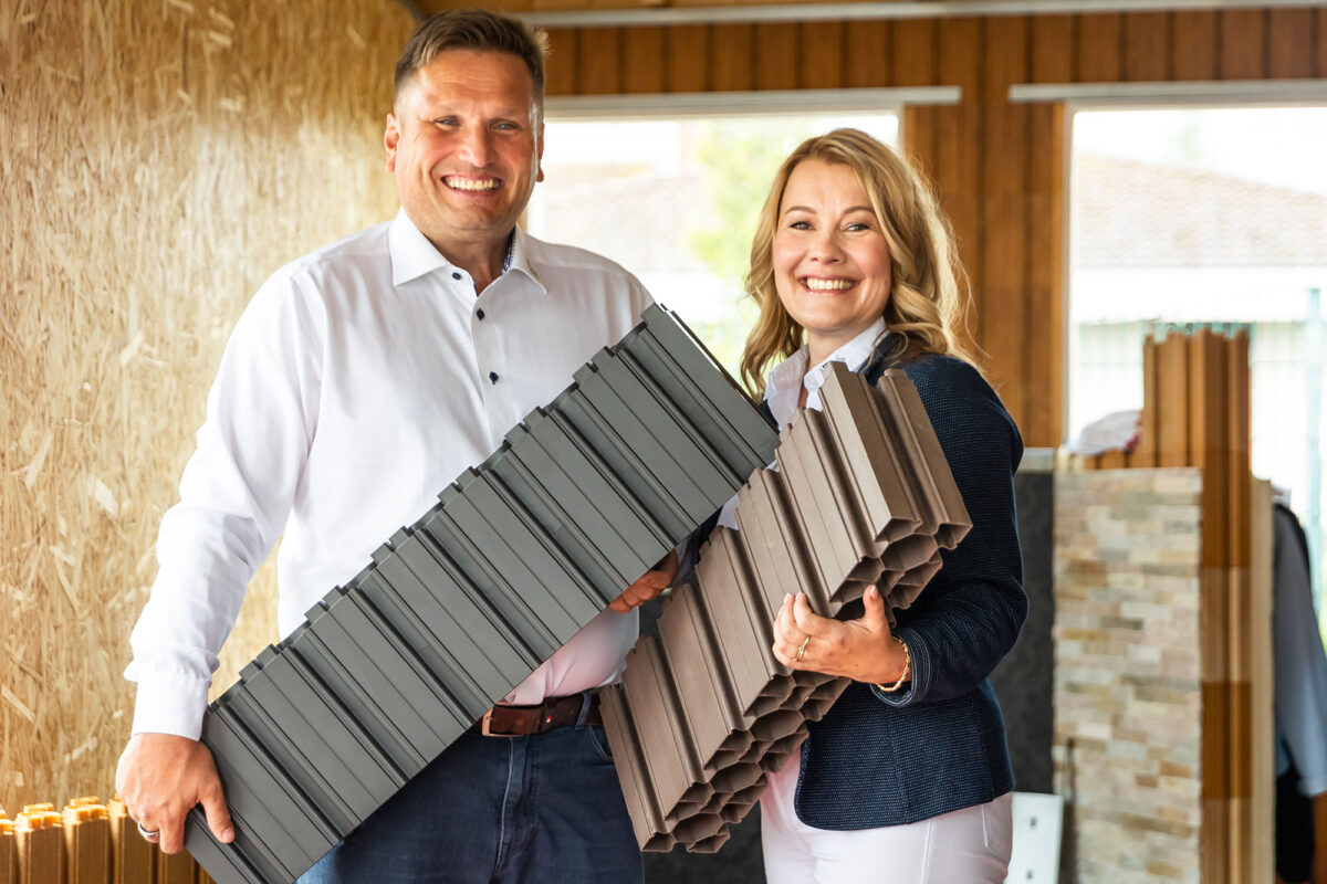 Markus and Sanna Silfverberg are overseeing global expansion for Finland’s Block Solutions.