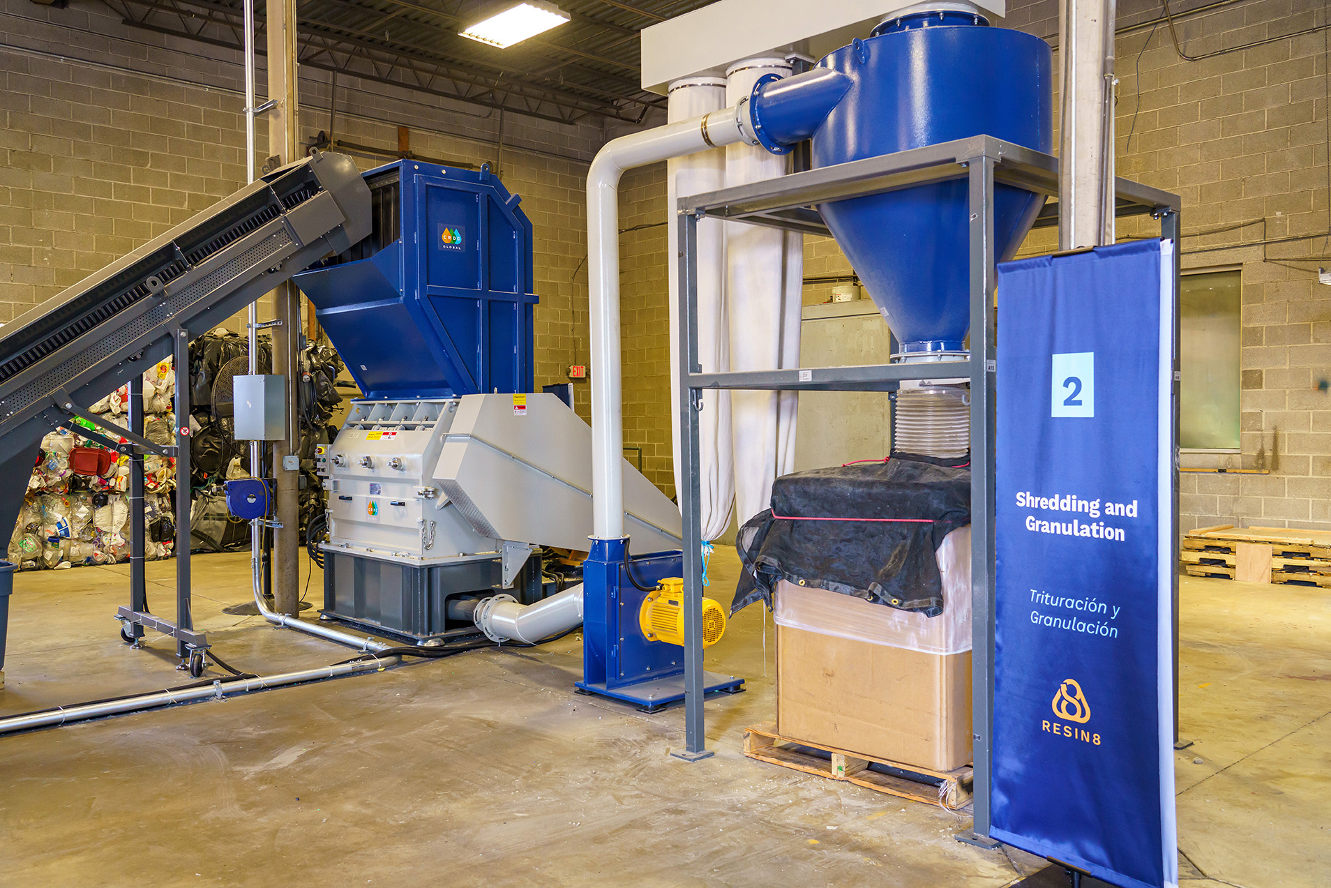 CRDC Develops RESIN8, a Mixed Plastics Waste Additive for Concrete