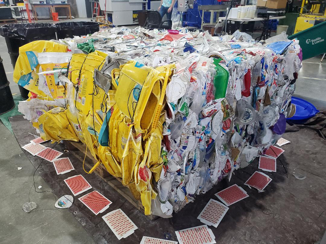 Recycling plastics for infrastructure would reduce plastics in