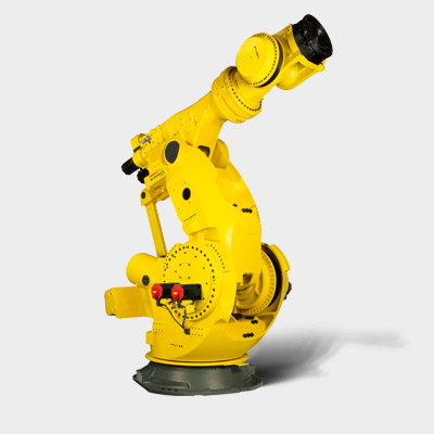 Robots with advanced capabilities will drive near double-digit global demand through 2030. Shown is Fanuc’s M-2000iA/2300 robot that has a payload capacity of 2.3 tons.
