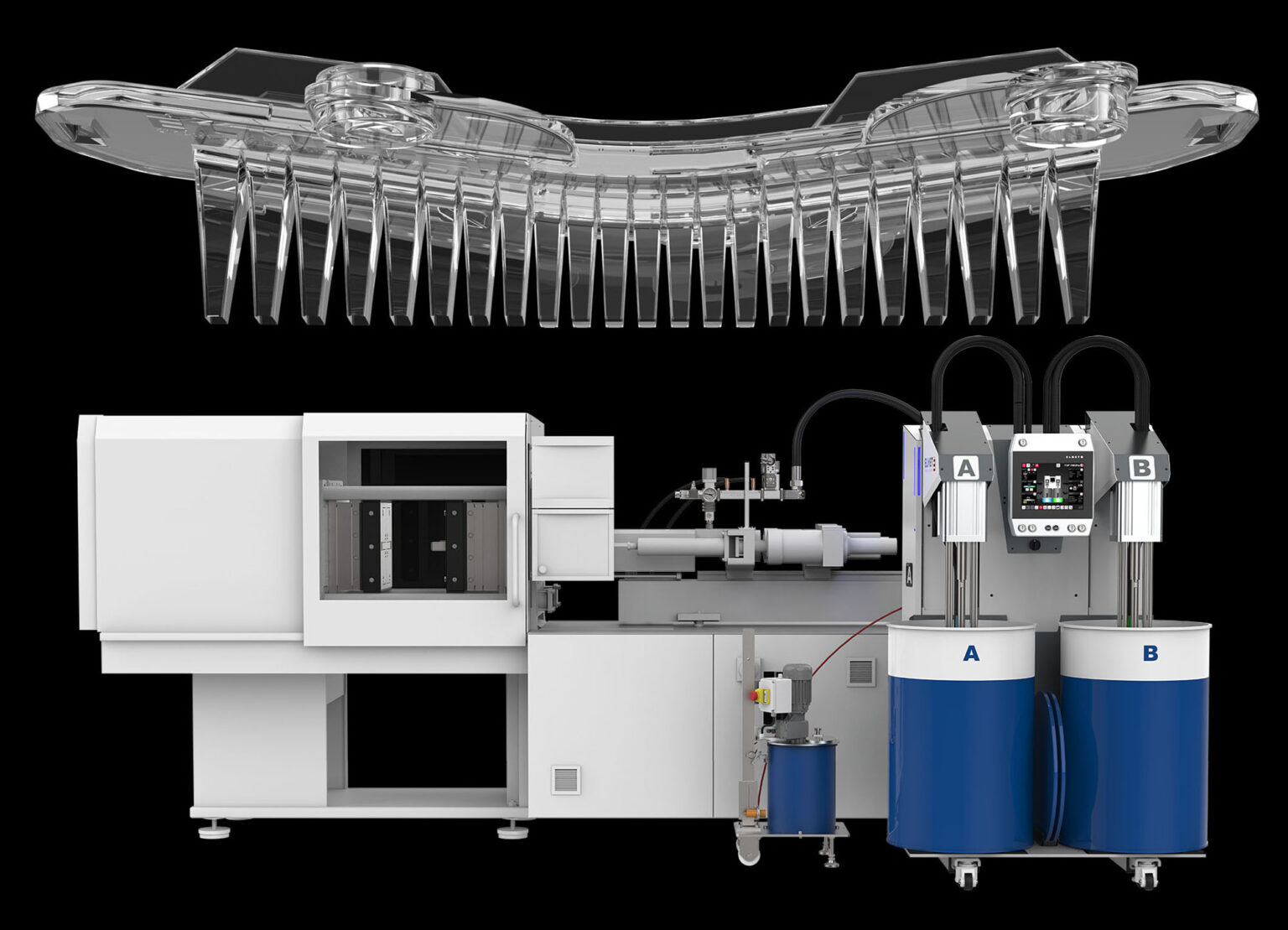 Molding silicone light-guide lenses | Plastics Engineering