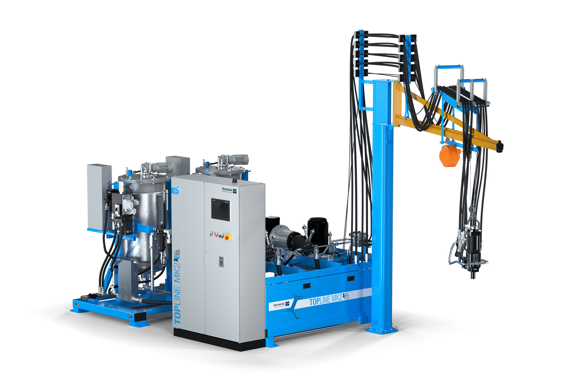 High Pressure  Custom-Engineered Polyurethane Equipment & Mix