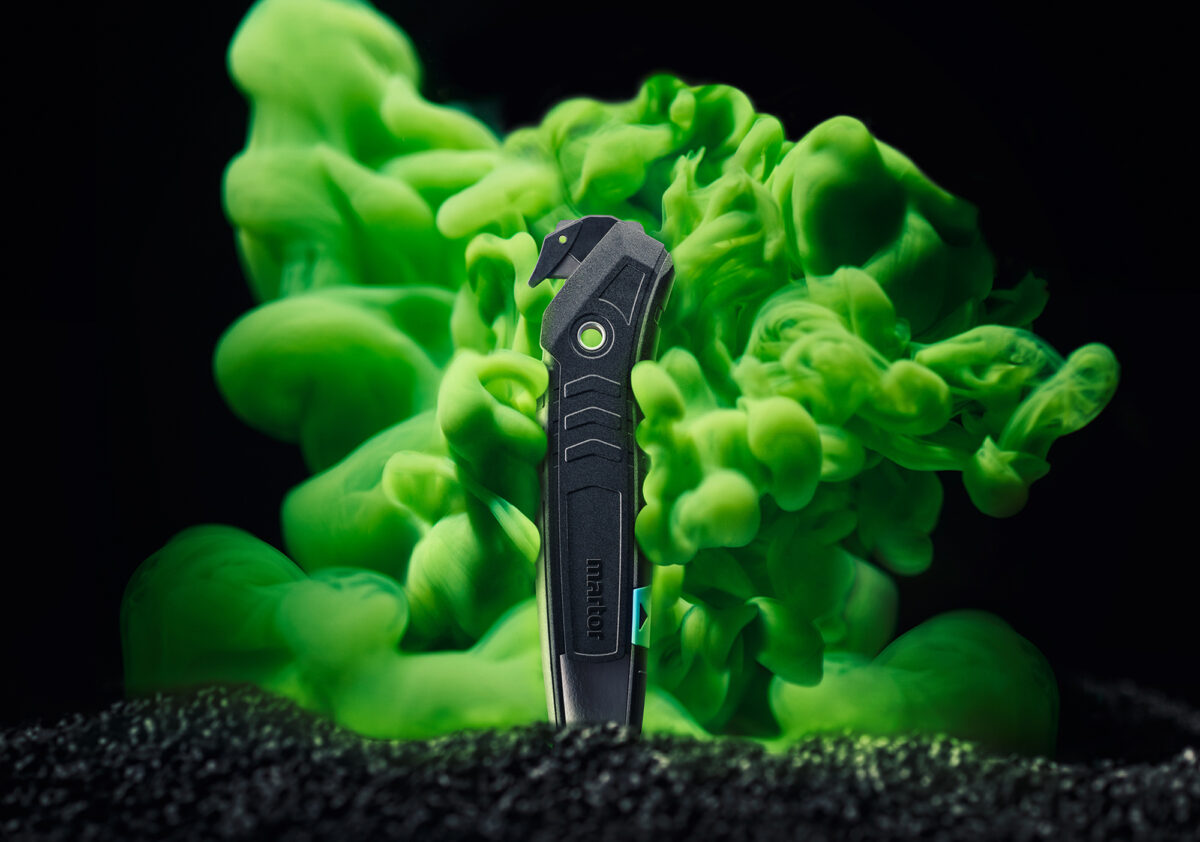 Martor is using Domo’s PA6-based Technyl 4Earth to mold the handles on its new ECO line of knives.