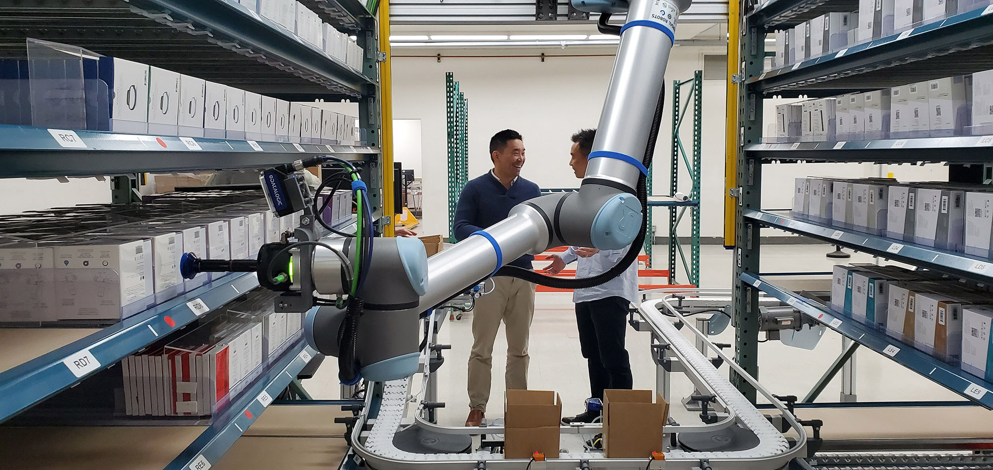 Logistics as an industry is expected to see a 46 percent annual growth in cobot shipments from 2023-27. DCL Logistics in California deployed Universal Robots’ UR10e cobot and realized a 500 percent efficiency increase, 50 percent labor savings, a three-month ROI, and 100 percent order accuracy. 