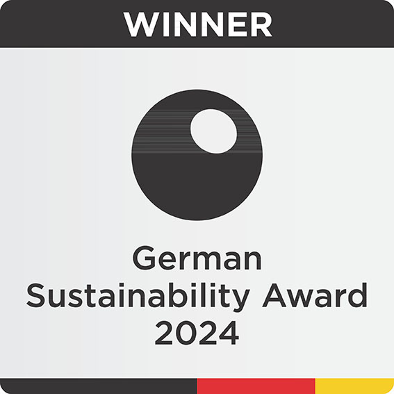 Hansgrohe earned a 2024 award in the "Energy, Water and Sanitary Technology" category.