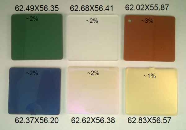 BASF study: inherent resin shrinkage. Courtesy of BASF.