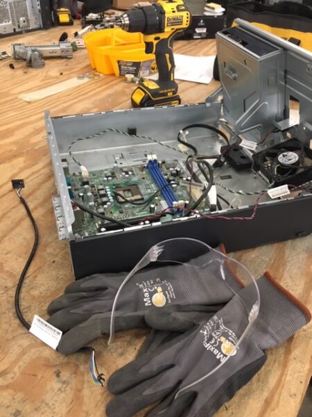 TERRA is partnering with Electronics Recycling Solutions in Tennessee is employing individuals on the autism spectrum to disassemble and recover valuable. 