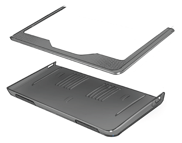 Ultrasonic welding these C and D parts together provides a structural, homogeneous part and eliminates inserts, screws, fasteners and adhesives. 