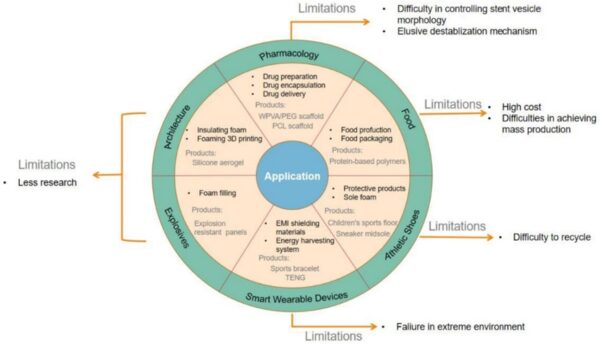 Applications of supercritical foaming technology. Courtesy of mdpi.com