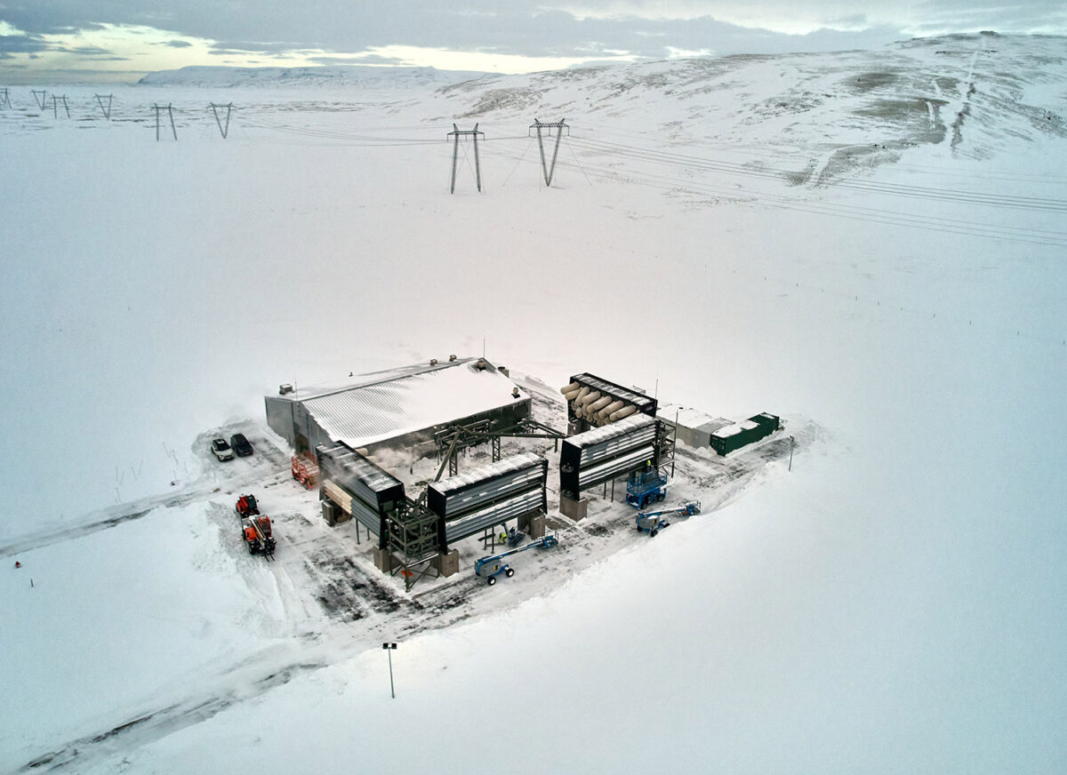 CO2 Carbon Capture Plant in Iceland - Carbfix