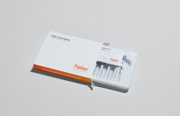Trays made from Paper Injection Molding. Cortesy of Faller Packaging.