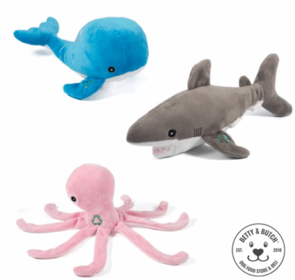 The Best Eco-Friendly Dog Toys and Products by Betty & Butch. Courtesy of Betty & Butch.