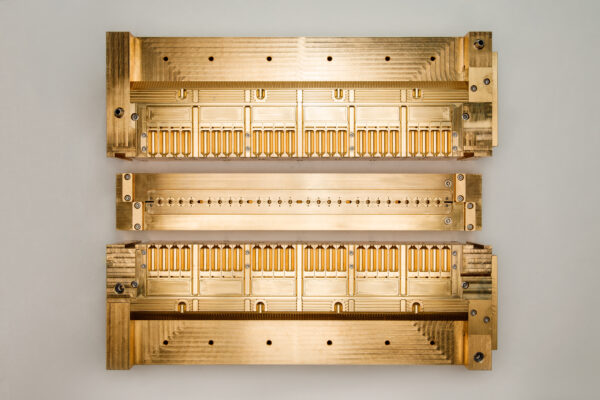 Extrusion Blow Mold. Courtesy of PET Technologies.