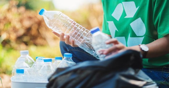 Laws like California’s SB 54 require a 25% source reduction for the plastic packaging like that seen on these shelves. Courtesy of Parekhplast.