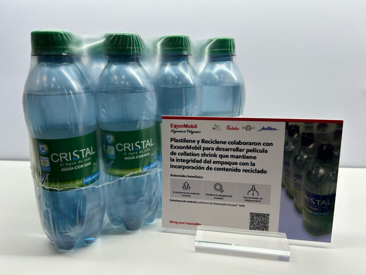 Shrink Films with PCR: Colombian Innovation without Compromising Quality or Aesthetics. Image Right: Plastilene.