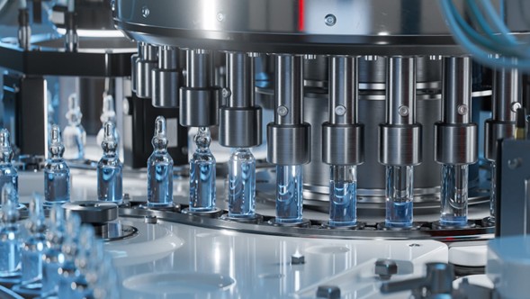 Integrating rapid, low-temperature sterilization techniques is essential for protecting sensitive products during high-volume filling and packaging. Courtesy of E-Beam Services.