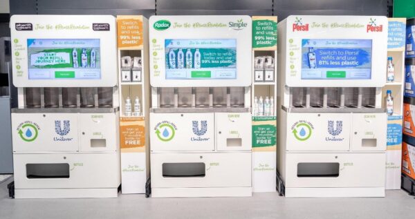 Unilever Launches Refillable Packaging Trials in UK Stores. Courtesy of ESG Today.