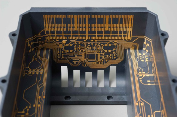 Molded interconnect device. Courtesy of Fraunhofer IEM.