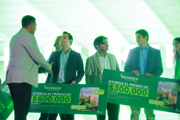 Biointellectus won first place in the 2024 Heineken Green Challenge. Their packaging proposal allows Heineken to reduce CO₂ emissions by 40% to 60%. Courtesy of Biointellectus.