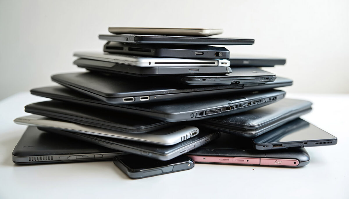 E-Waste lease-return and recycling operations support circular electronics business models.