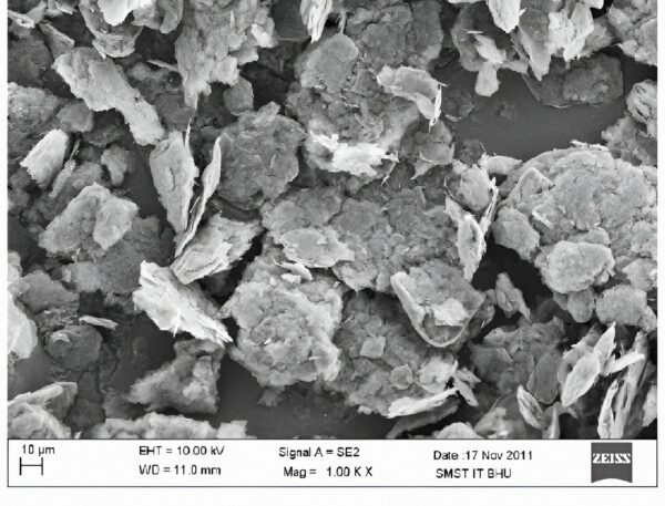 SEM image showing GNP. Courtesy of Influences of carbon nanofillers on mechanical performance of epoxy resin polymer.