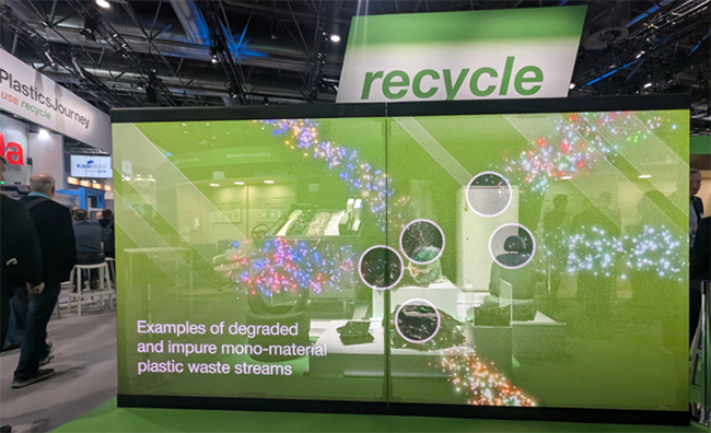 BASF stresses collaboration across the value chain and supportive legislation to scale advanced recycling. Photo by Andrés Urbina at the K-Show 2025