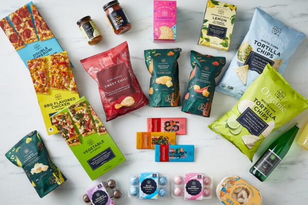 The Fresh Market's private label system demonstrates how design architecture can translate culinary philosophy into visual language. The brand's packaging approach transforms specialty food positioning into coherent identity across 160 locations, proving that private labels can lead category innovation rather than follow established brands. Design by Equator.