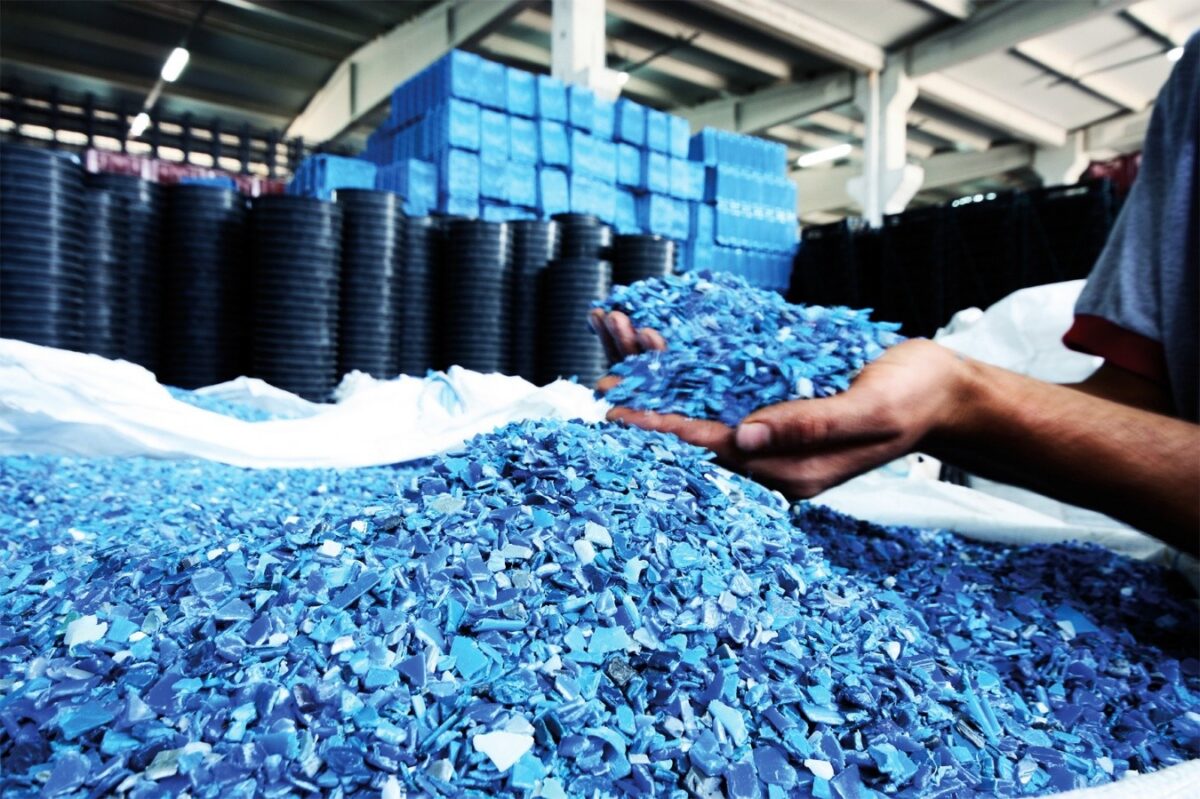 Plastic recycling plays a key role in managing material use and waste across industries. Courtesy of Andritz.