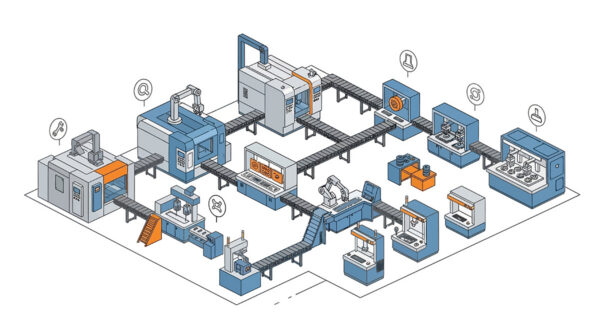 Conceptual representation of fabrication and system integration.