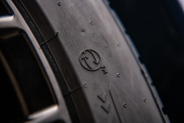 P Zero development signified a challenge for Pirelli’s Research & Development department who manufactured production tire using materials such as rice husk-derived silica, recycled steel, and FSC™-certified natural rubber. Courtesy of Pirelli.