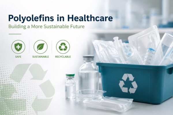 Healthcare packaging relies heavily on polyolefins because they combine durability, chemical resistance, and cost-effective performance. Source: Towards Healthcare Research and Consulting.